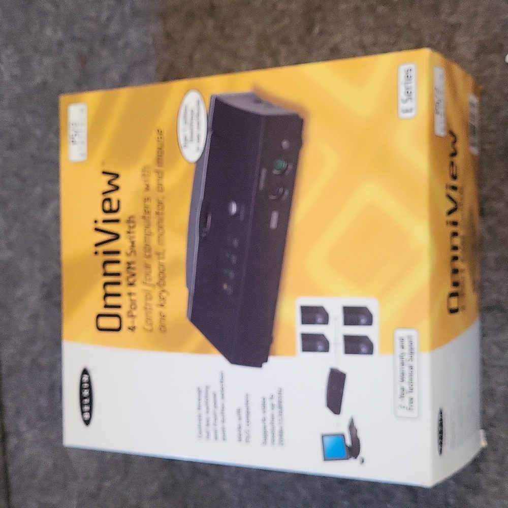 Belkin omniview 4 port kvm switch